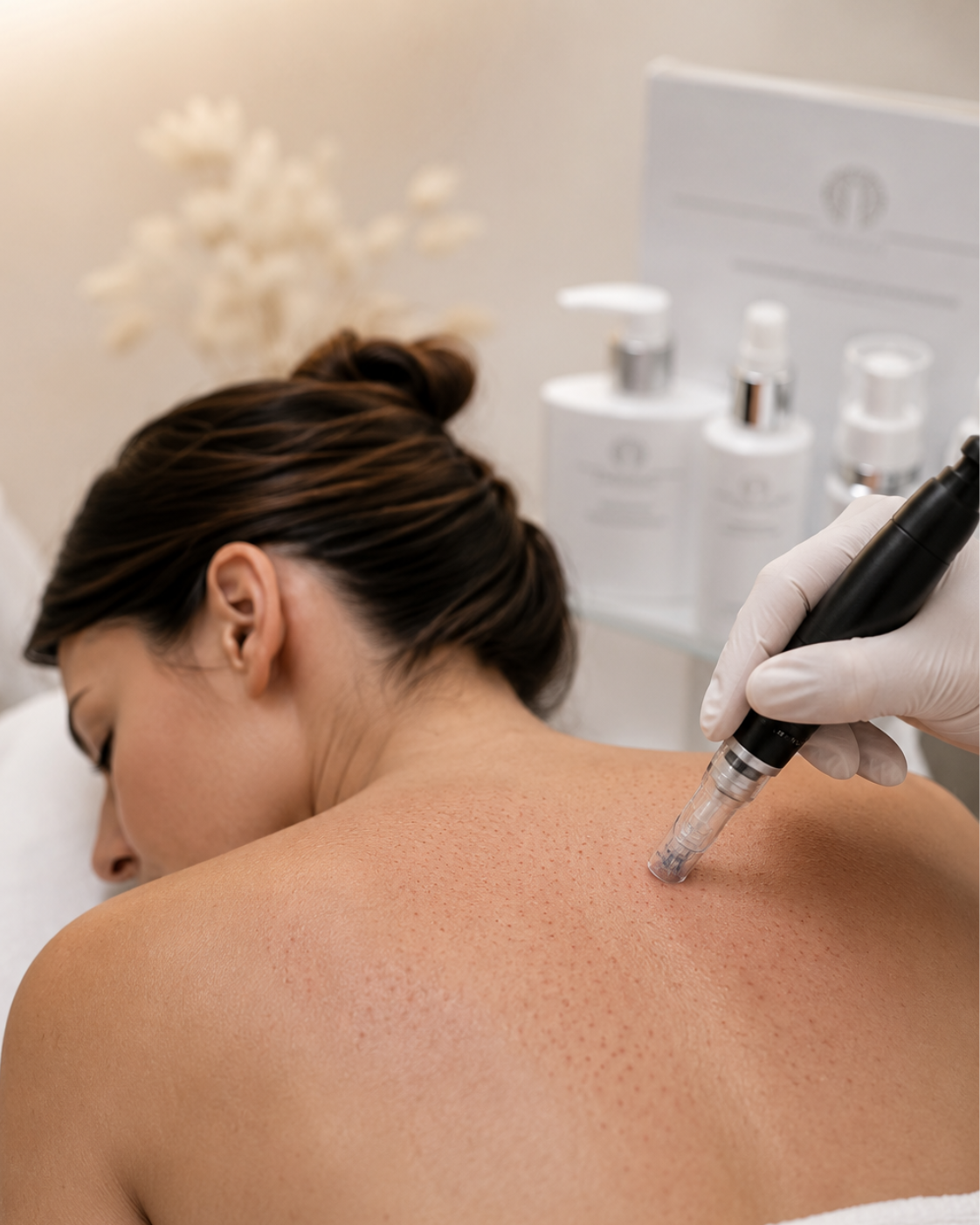 Microneedling spate superior