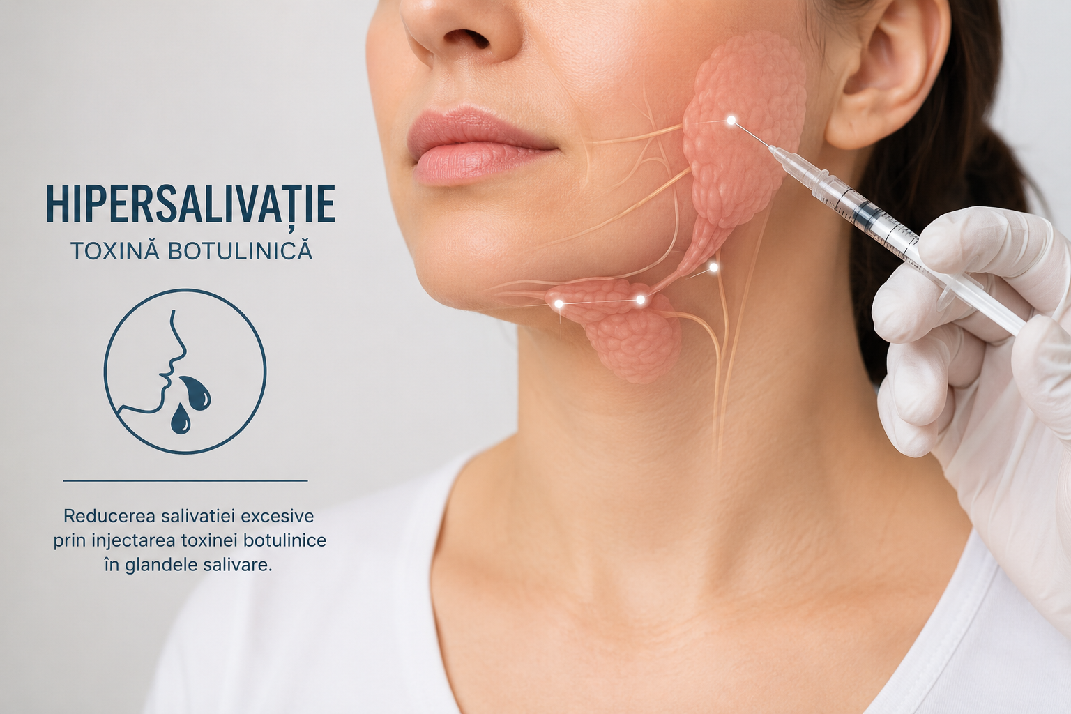 Bruxism – Tratament cu toxină botulinică (maseter)