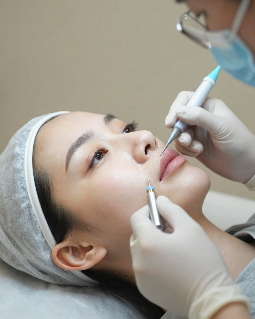 Filler bărbie – Remodelare cu acid hialuronic