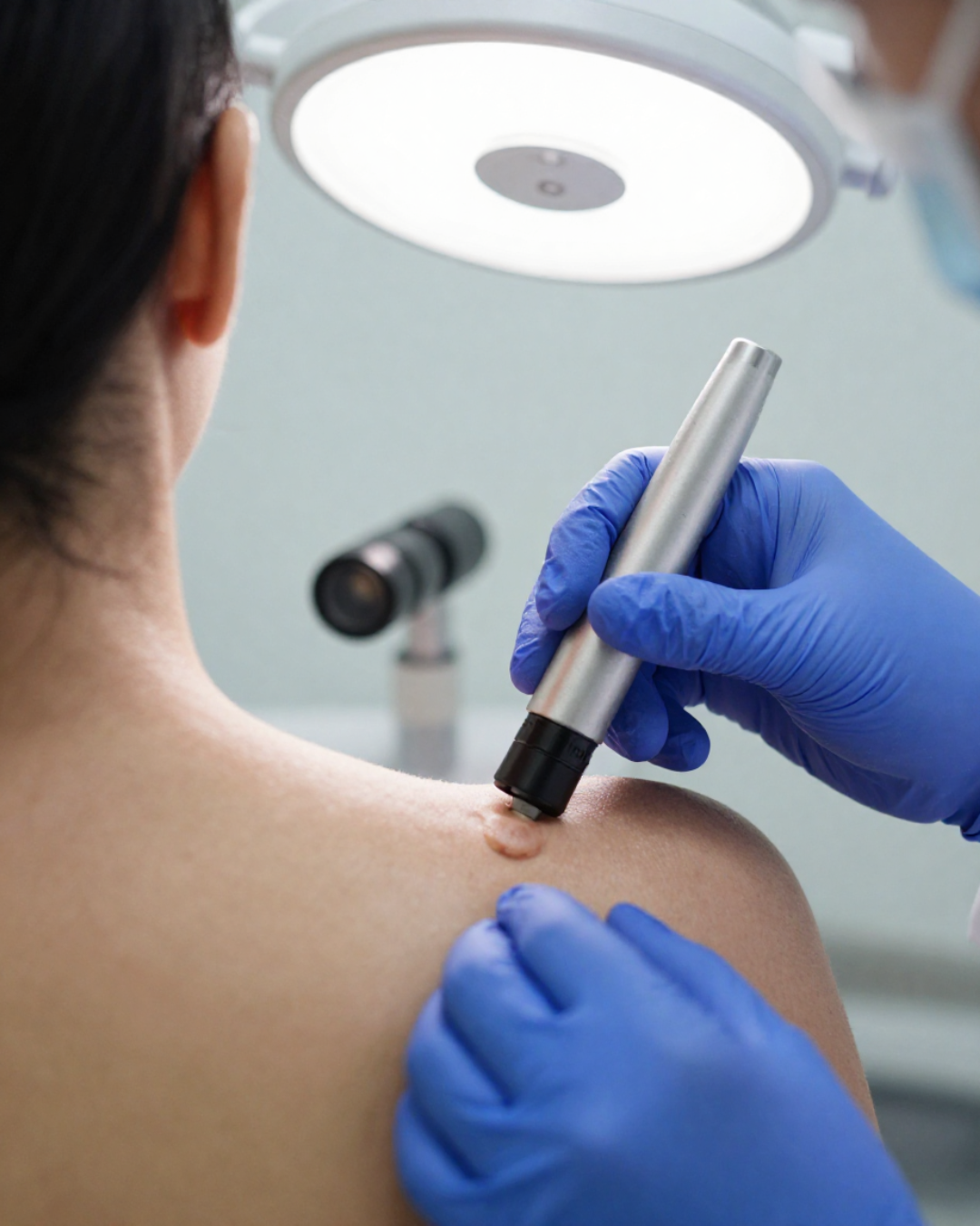 Îndepărtare alunițe – Excizie cu evaluare dermatoscopică