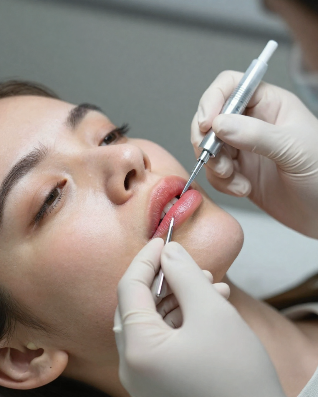 Skinbooster buze – Hidratare profundă cu acid hialuronic